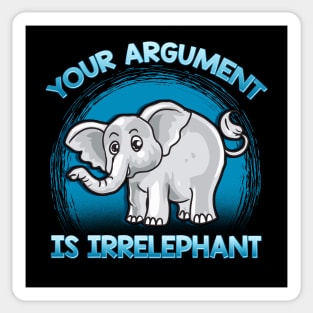 Funny Elephant Gift Idea Sticker